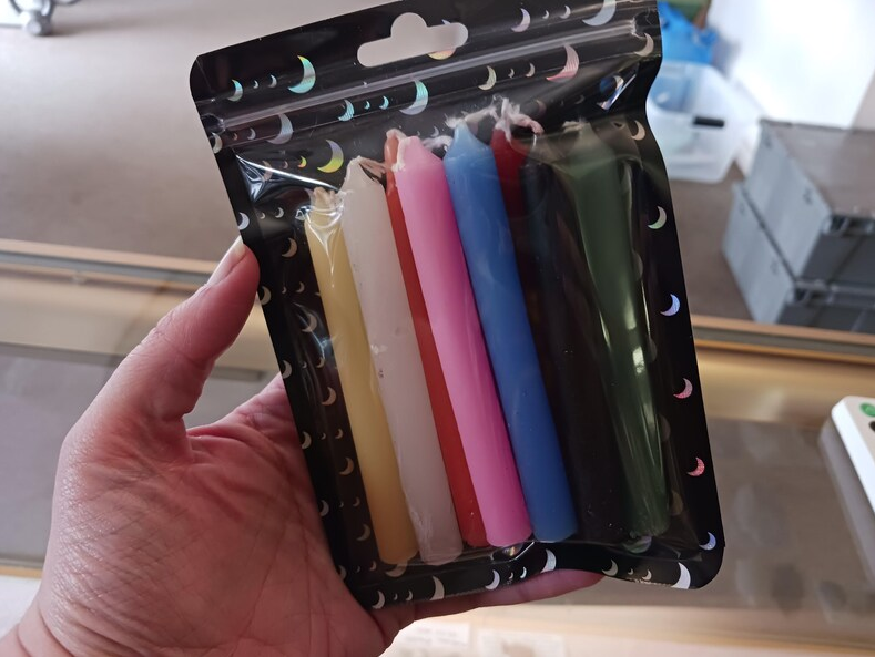 9pc Set of 4 Inch Chime Candles for Spellwork or Rituals