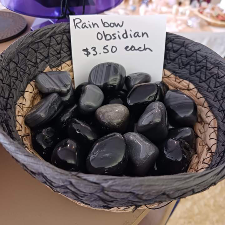 Rainbow Obsidian Tumble