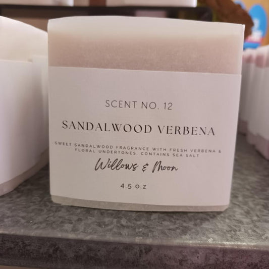 4.5oz Sandalwood Verbena Soap Bar