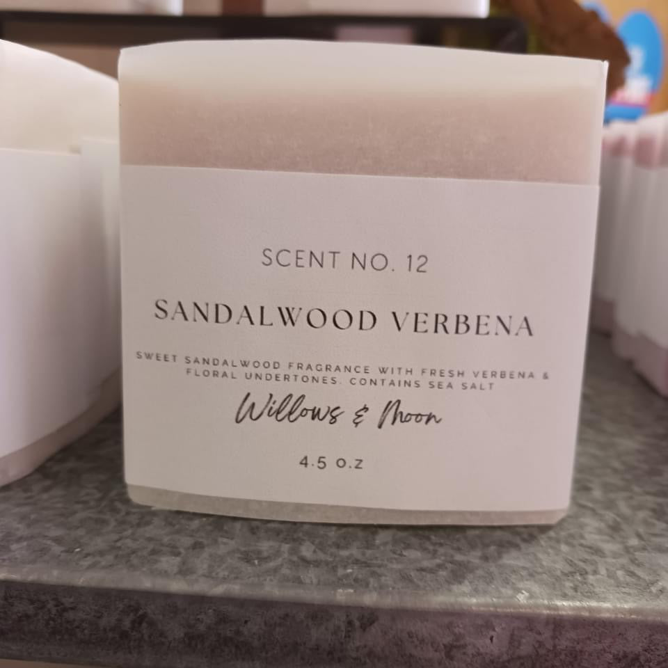 4.5oz Sandalwood Verbena Soap Bar