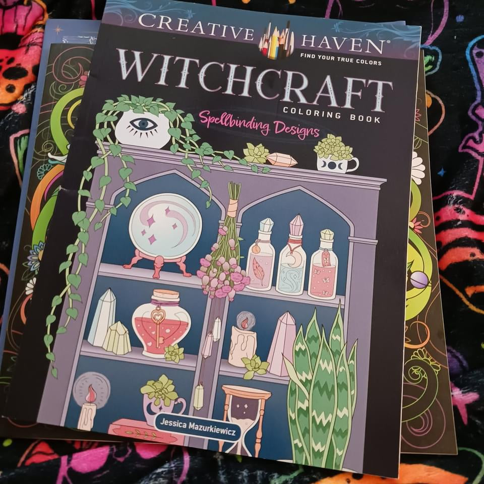 Witchcraft Coloring Book
