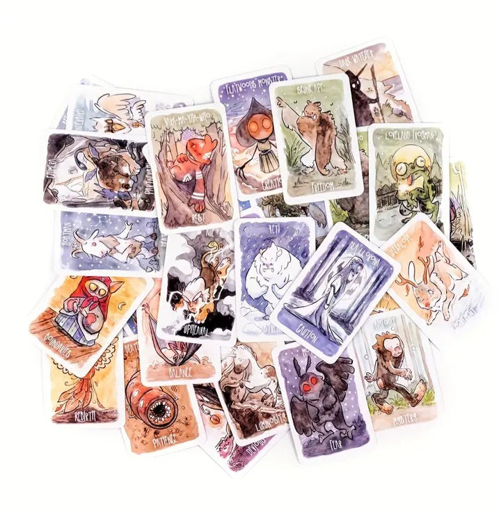 Lil Cryptid Oracle Deck