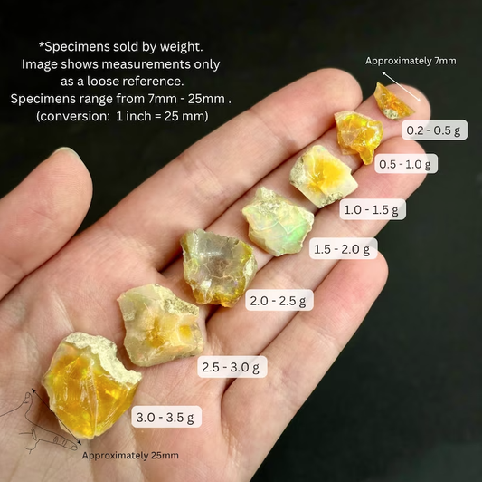 Genuine Ethiopian Opal Specimen - Tiny, Small