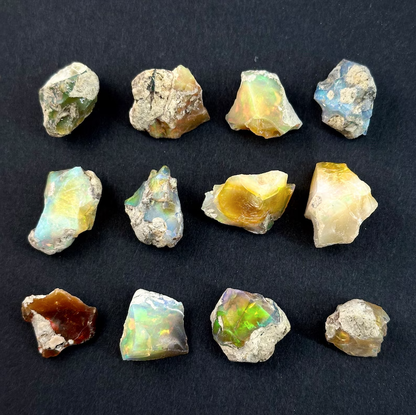 Genuine Ethiopian Opal Specimen - Tiny, Small