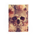 Floral Skull Tapestry — Boho Gothic Wall Hanging for Bedroom & Living Room