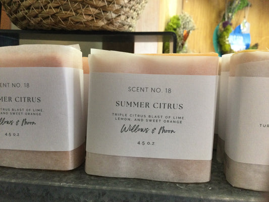 4.5oz Summer Citrus Bar Soap