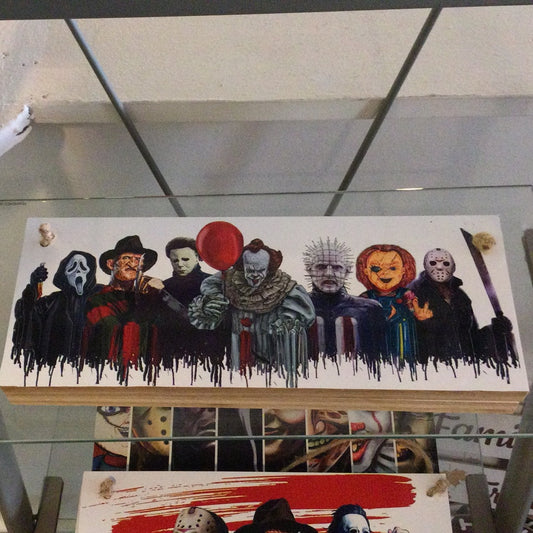 Classic Horror Character Hanging Sign