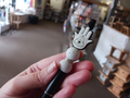 1pc Beaded Hamsa Ballpoint Pen Black Ink