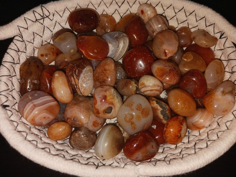 Tumbled Carnelian Crystal