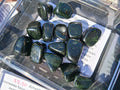 Tumbled Green Goldstone Crystal