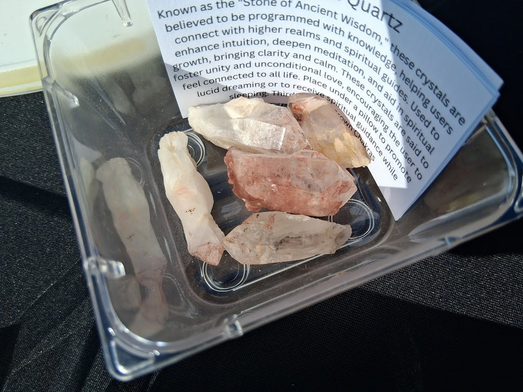 Raw Lemurian Quartz Point, Intuitively Chosen