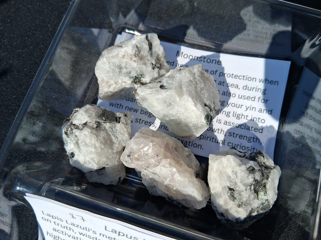 Raw Rainbow Moonstone Crystal
