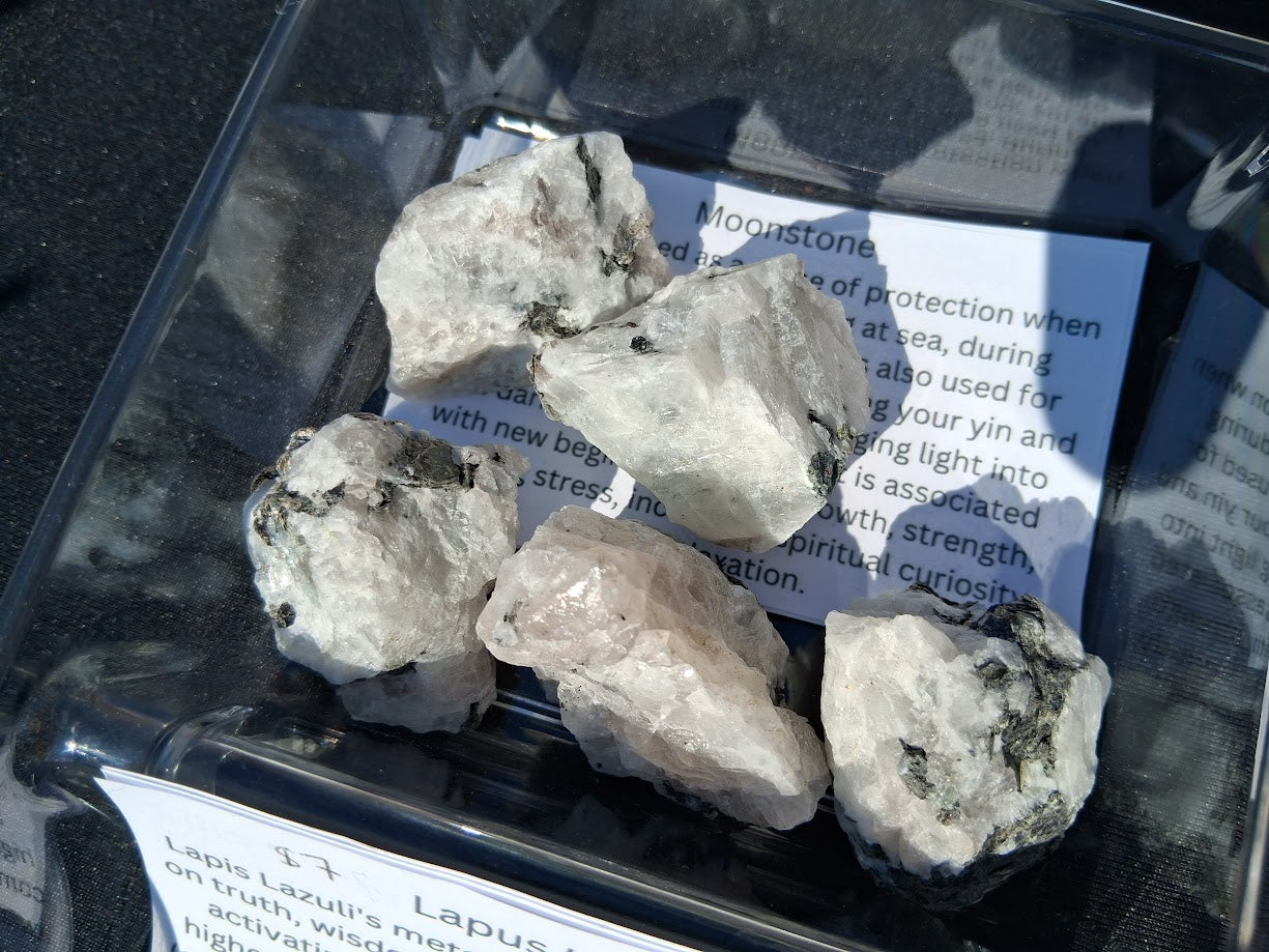 Raw Rainbow Moonstone Crystal