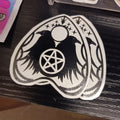 Crow Ouija Planchette Vinyl Decal