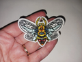 Bumblebee Witchy Iron On Patch