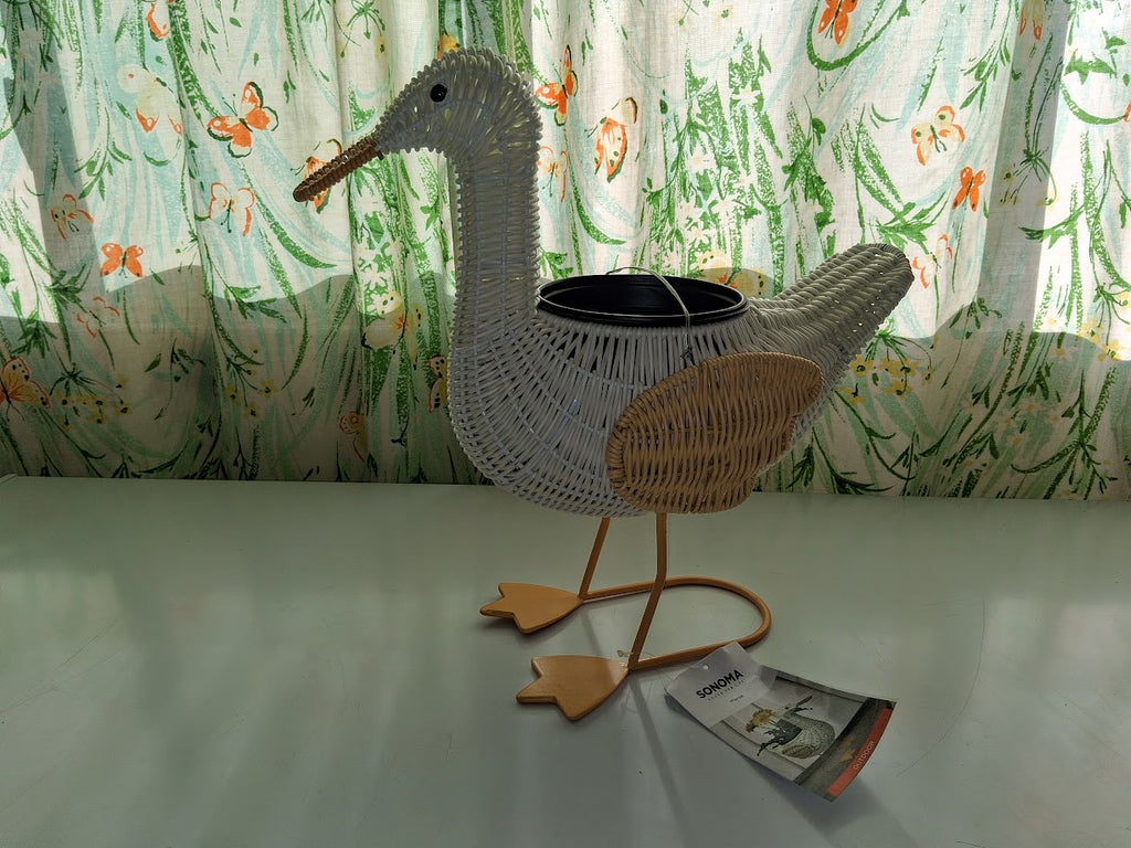 Goose Shaped Indoor/Outdoor Planter