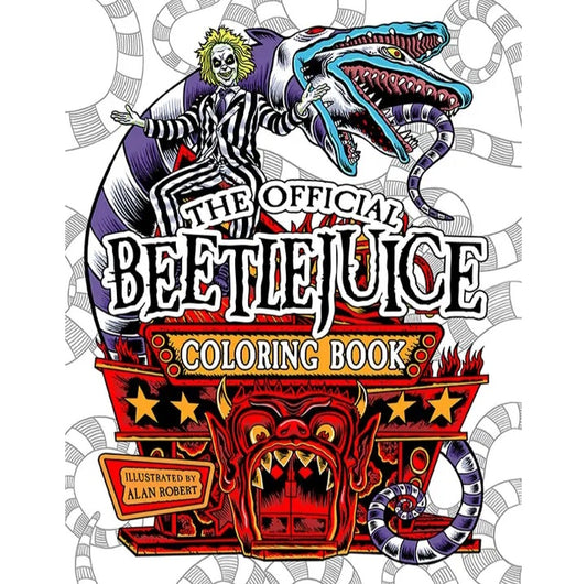 Official Beetlejuice Coloring Book