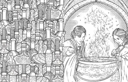 Official Hogwarts Legacy Coloring Book