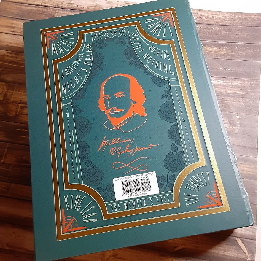 Literary Stationery Set: William Shakespeare Themed Boxed Notecards & Journal