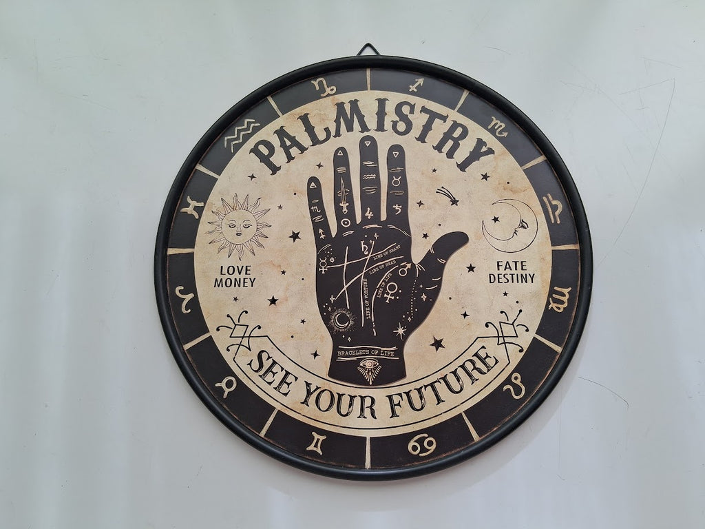 Metal Witchy Palmistry Sign