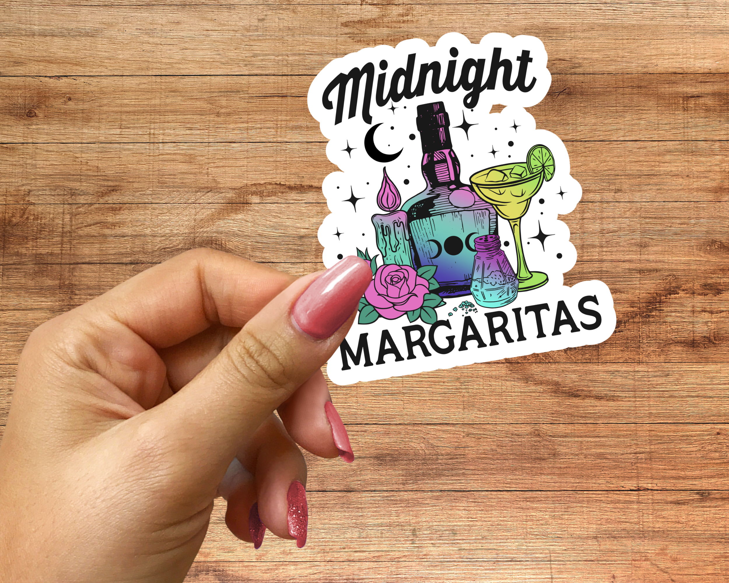 Midnight Margaritas Sticker