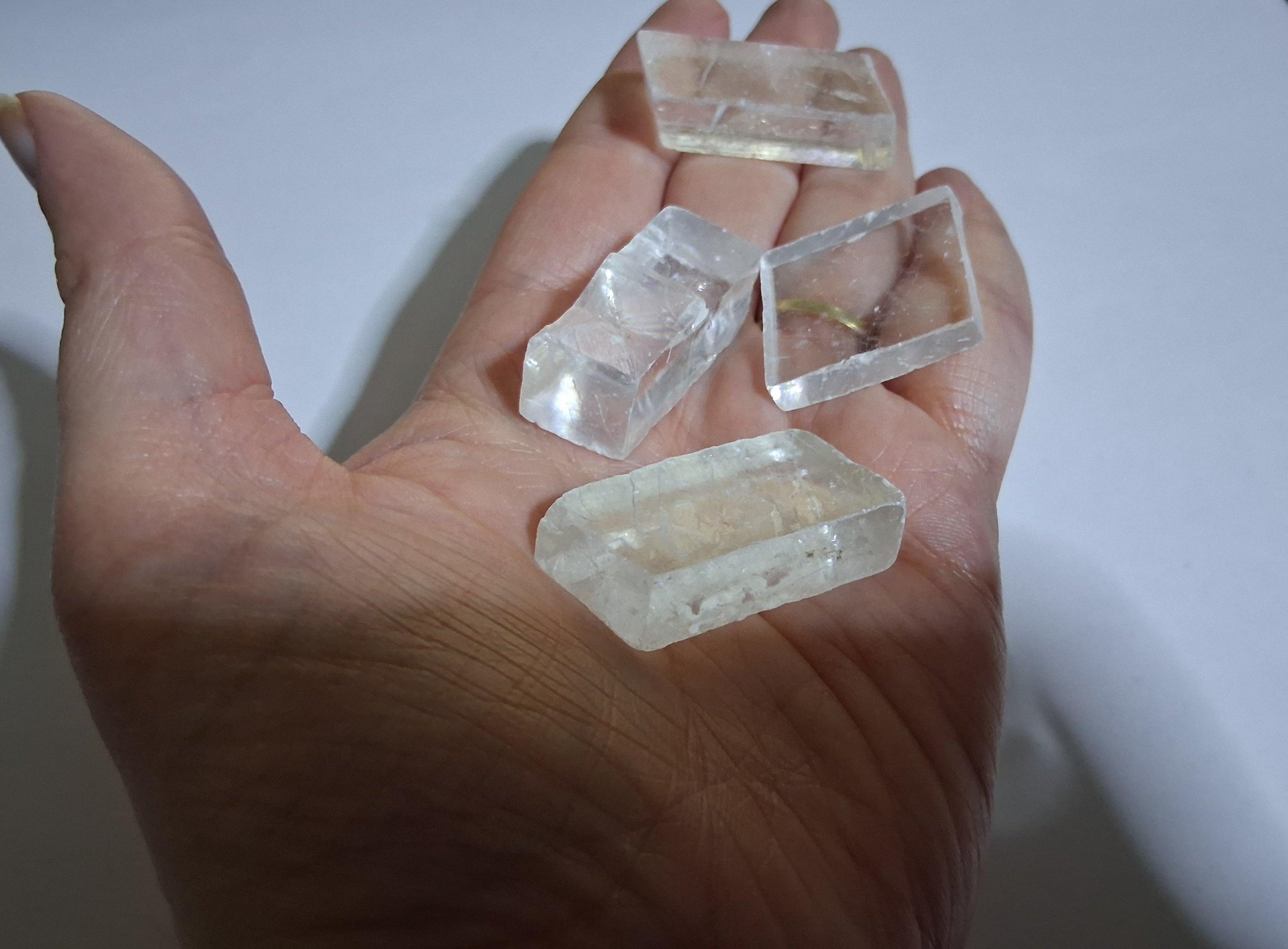 Raw Optical Calcite Crystal, Viking Sunstone, A Grade