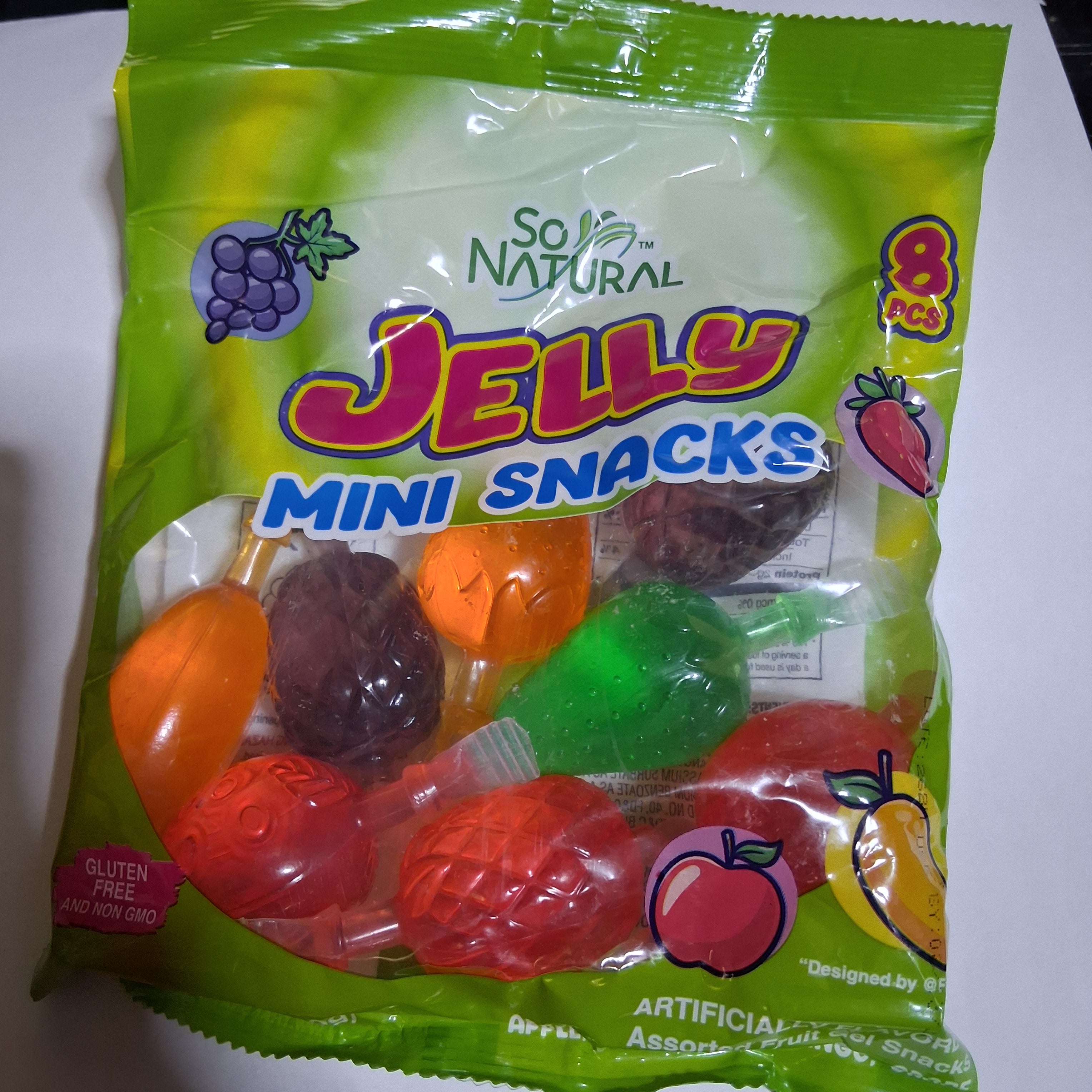 So Natural Jelly Mini Snacks (8 pack)