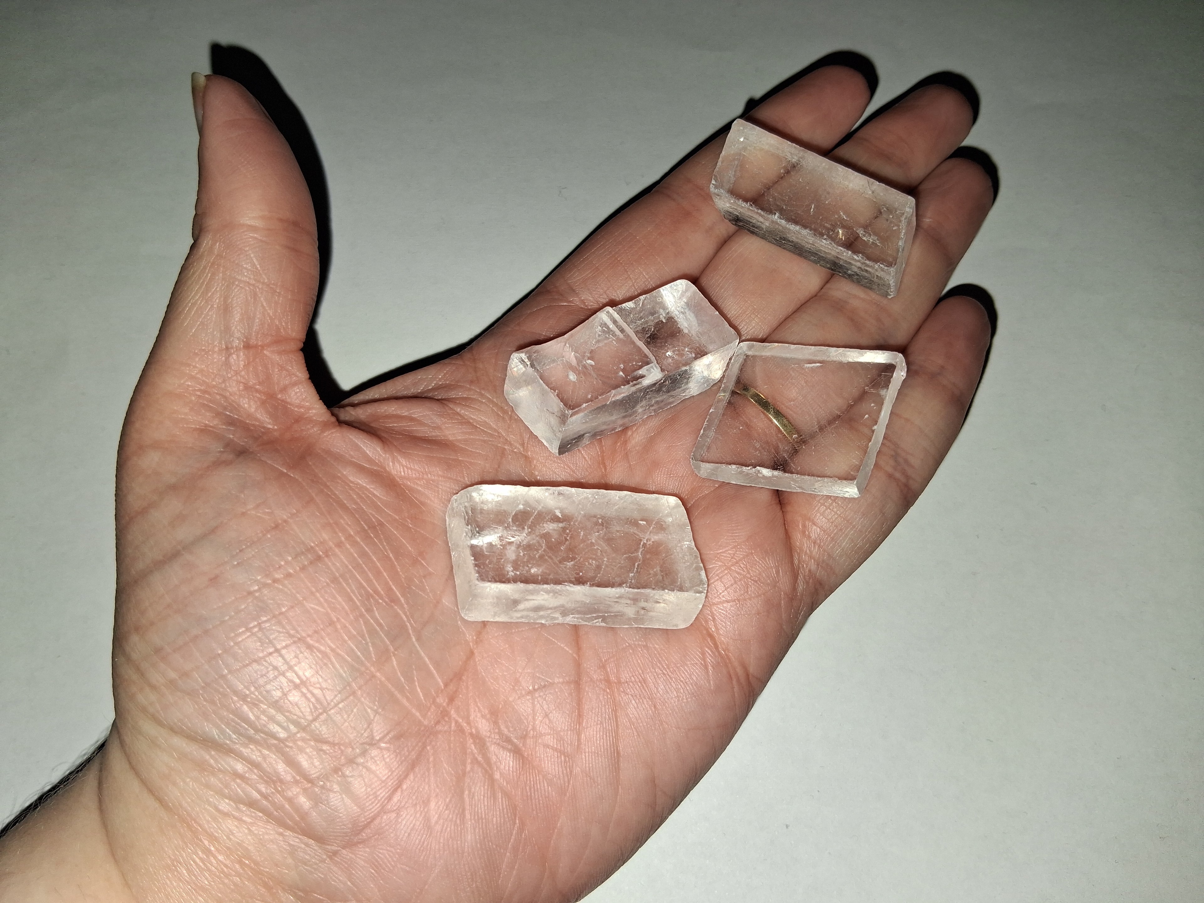 Raw Optical Calcite Crystal, Viking Sunstone, A Grade