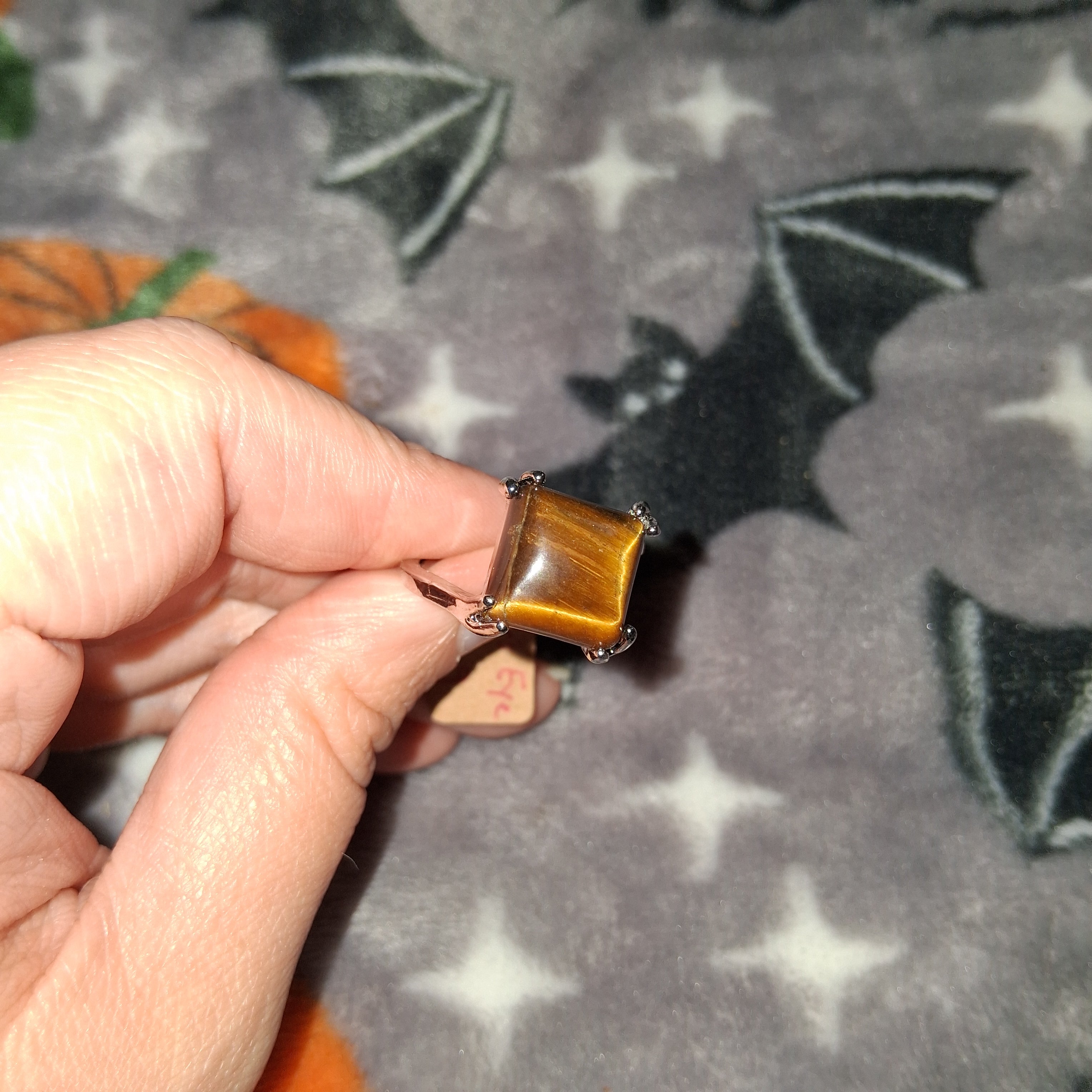 Tiger's Eye Ring Size 9