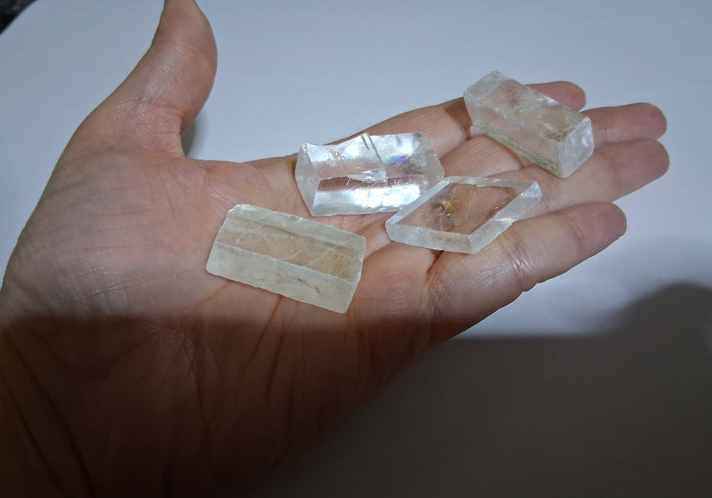 Raw Optical Calcite Crystal, Viking Sunstone, A Grade