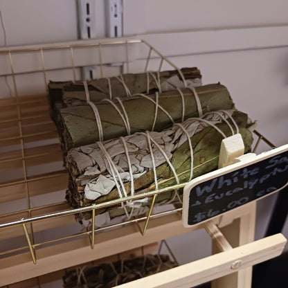 4in White Sage and Eucalyptus Bundle